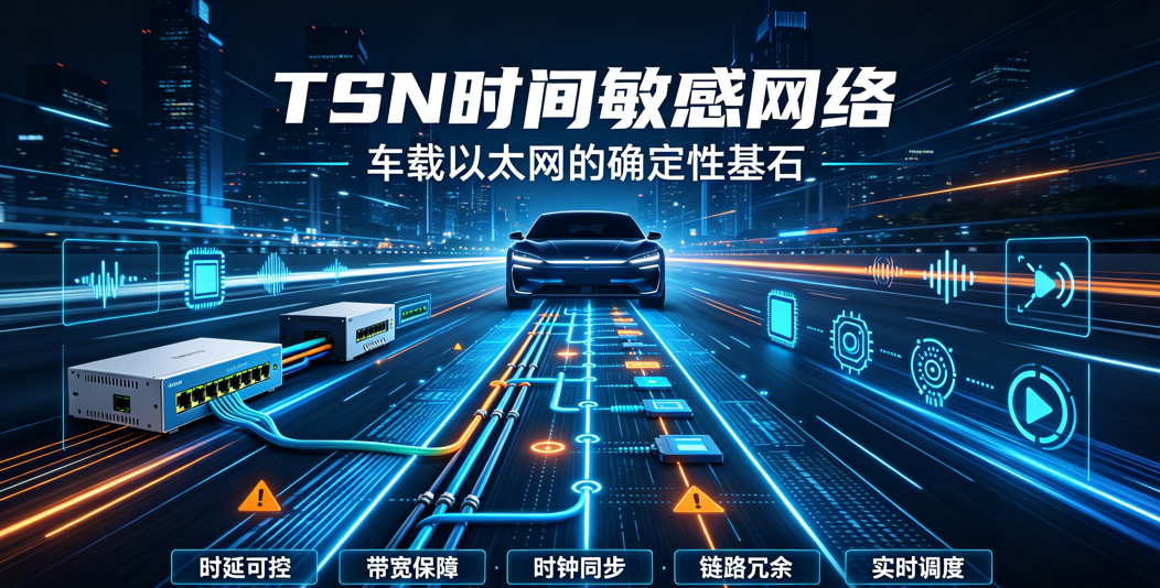 TSN（时间敏感网络）：车载以太网的“确定性”基石